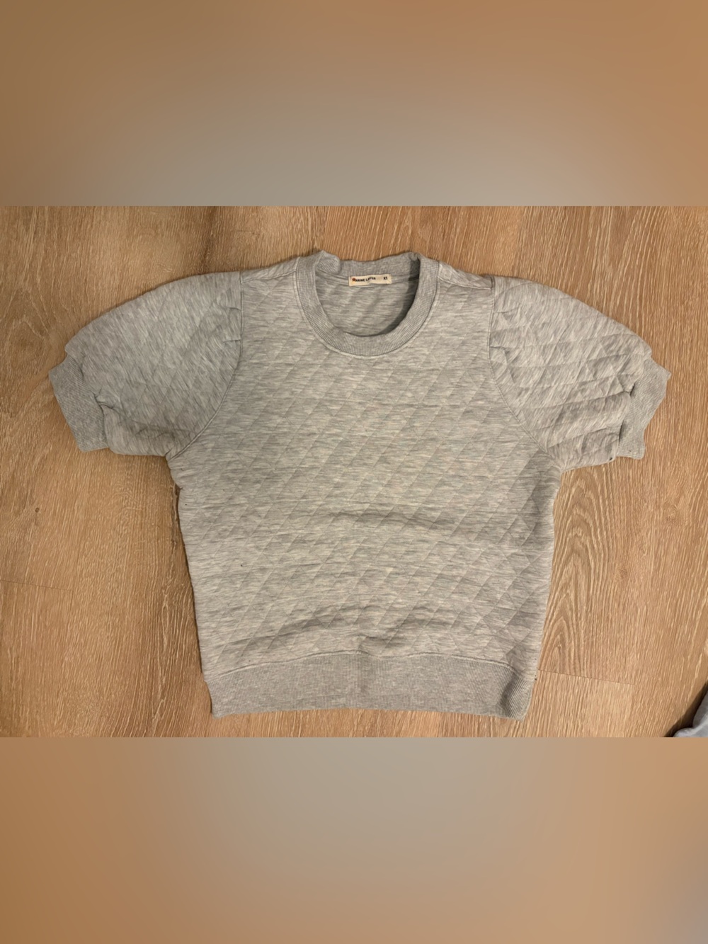 Marine layer quilted top XS